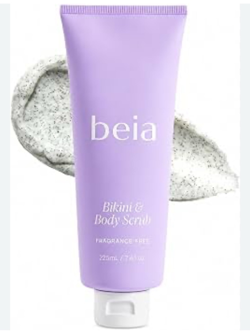 BEIA Bikini & Body Scrub - Fragrance Free 225 ML Made in USA NEW